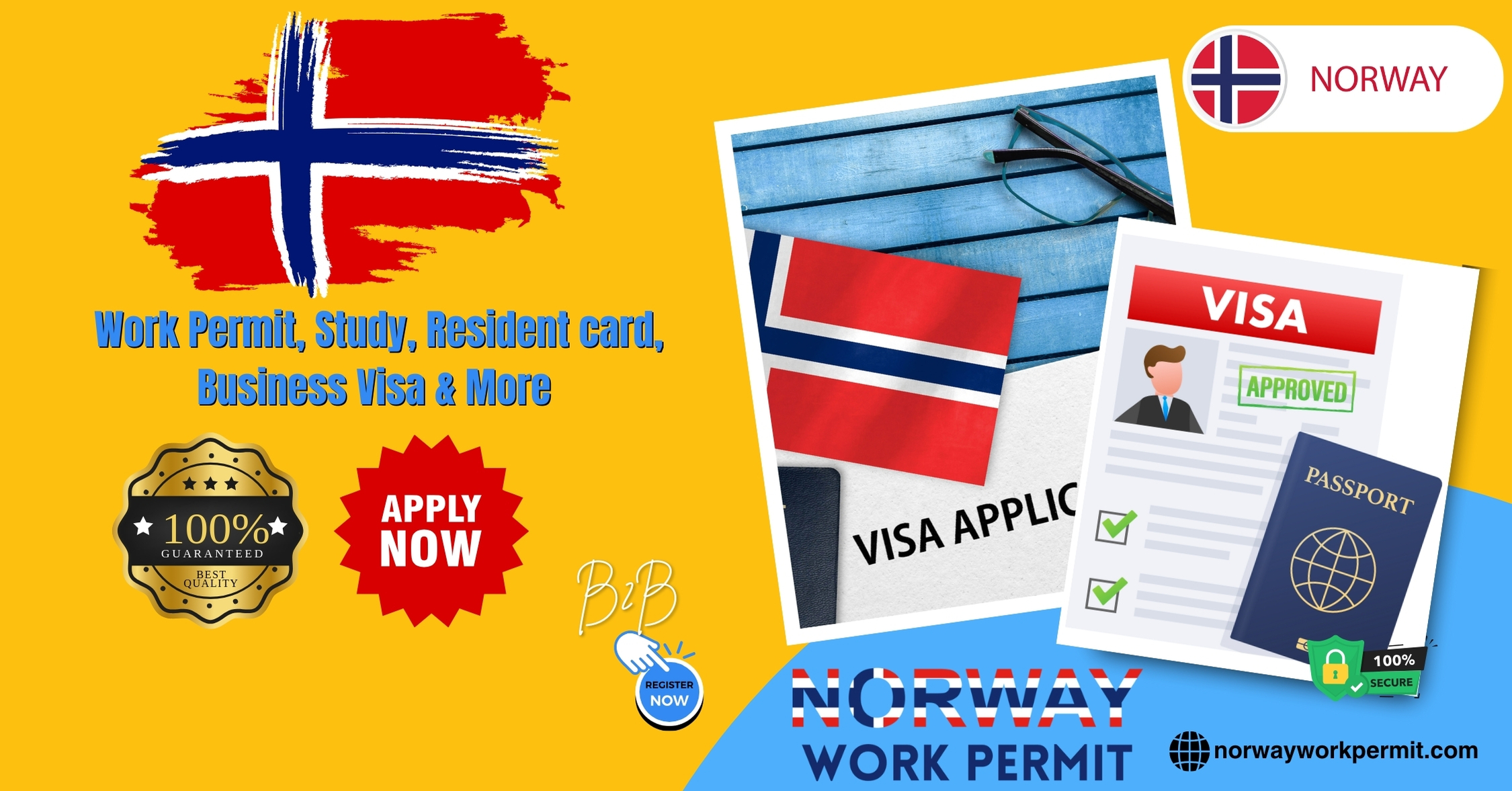 Norway Work Permit and Business Resident Visa Requirements for Montenegrin Citizens