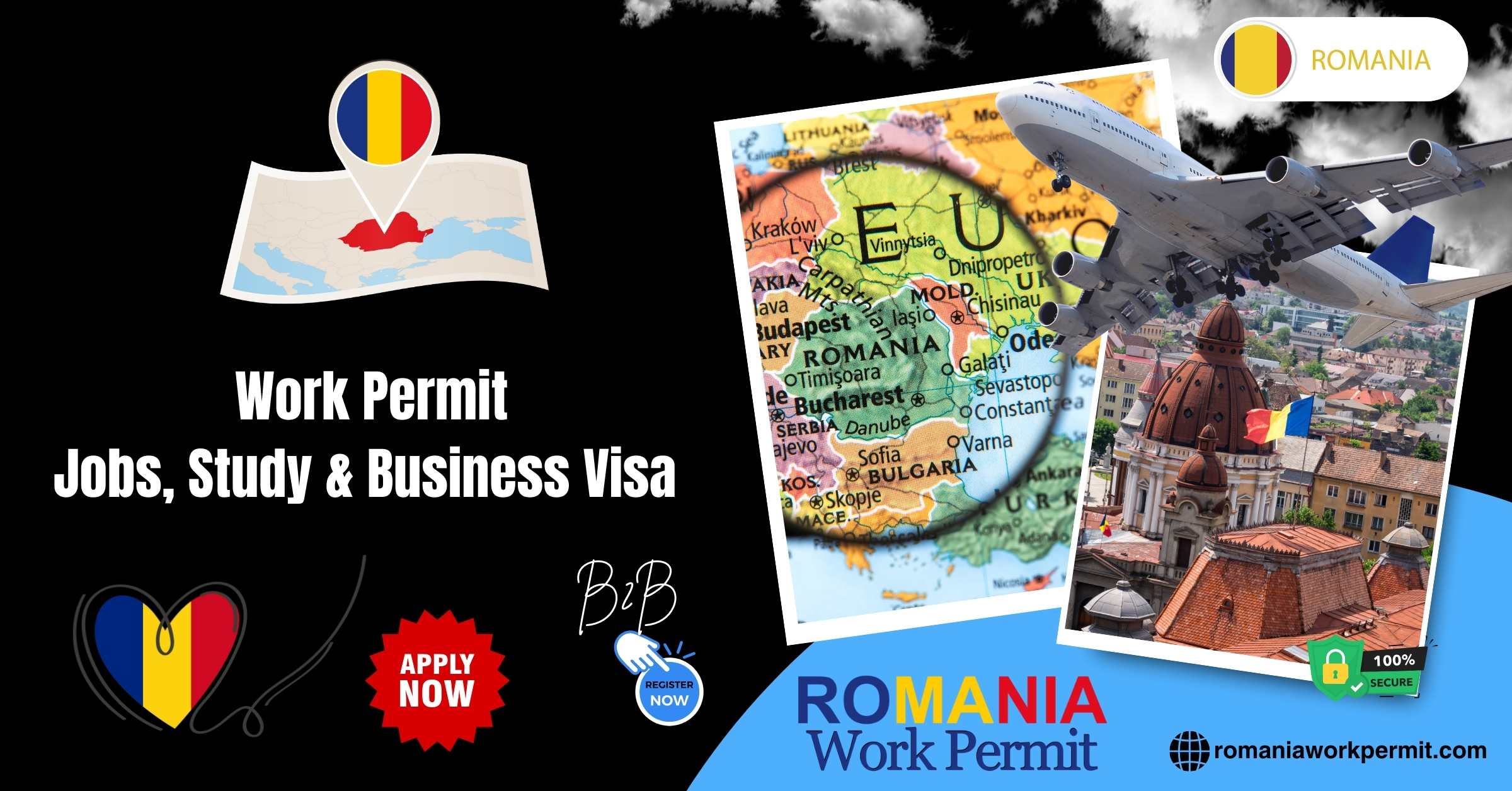 Romania Work Permit, Study, Jobs, and EU Blue Card Visa Requirements for Nigerian Citizens